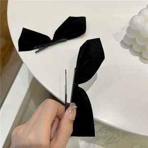 Bow hair clip side clip